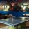 a pool table in a room