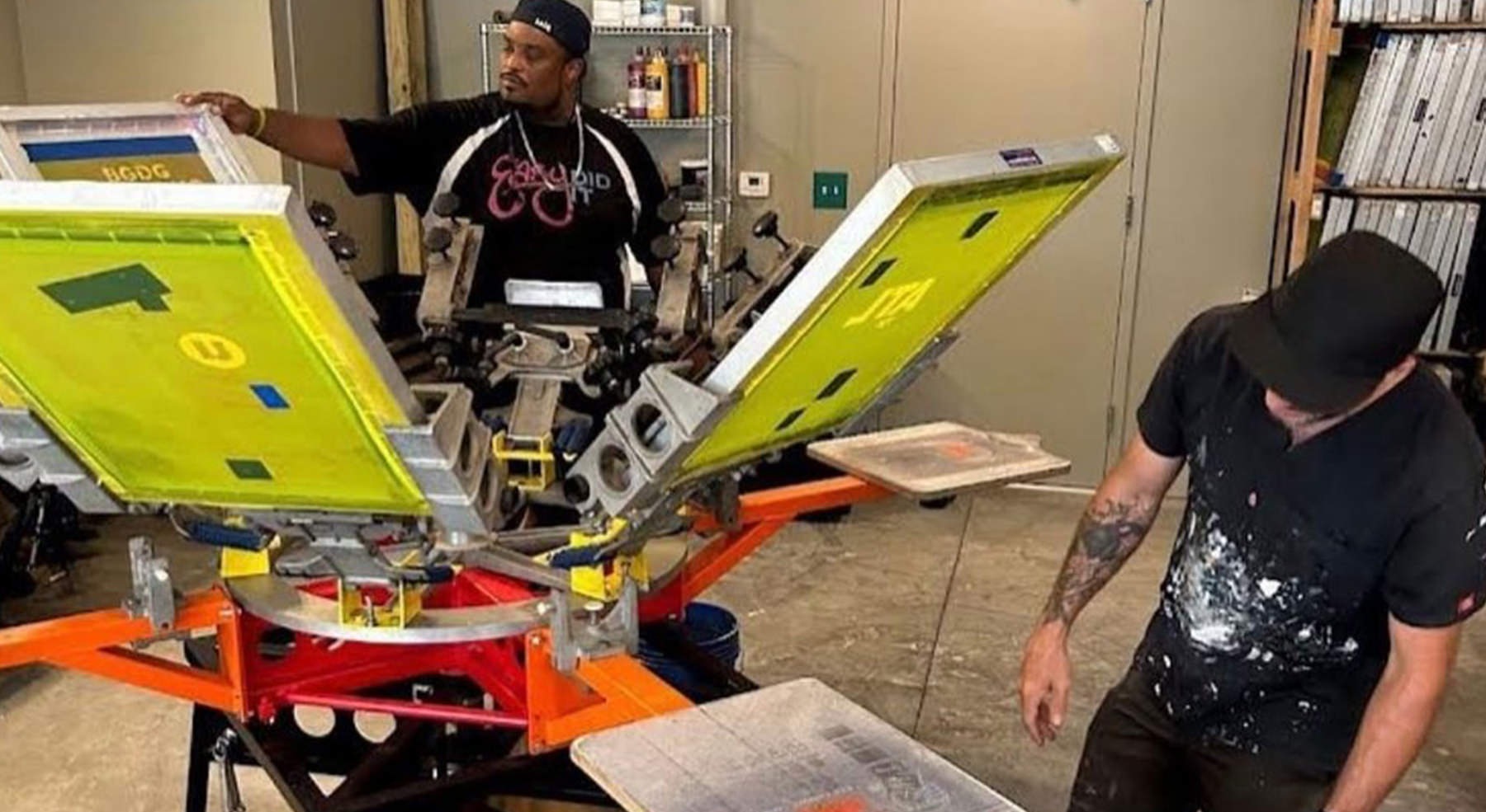 silkscreen printing machine